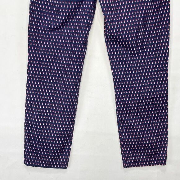 Khakis By Women Size 2 R Patterned Trousers Cotton Multicolored - Picture 10 of 16